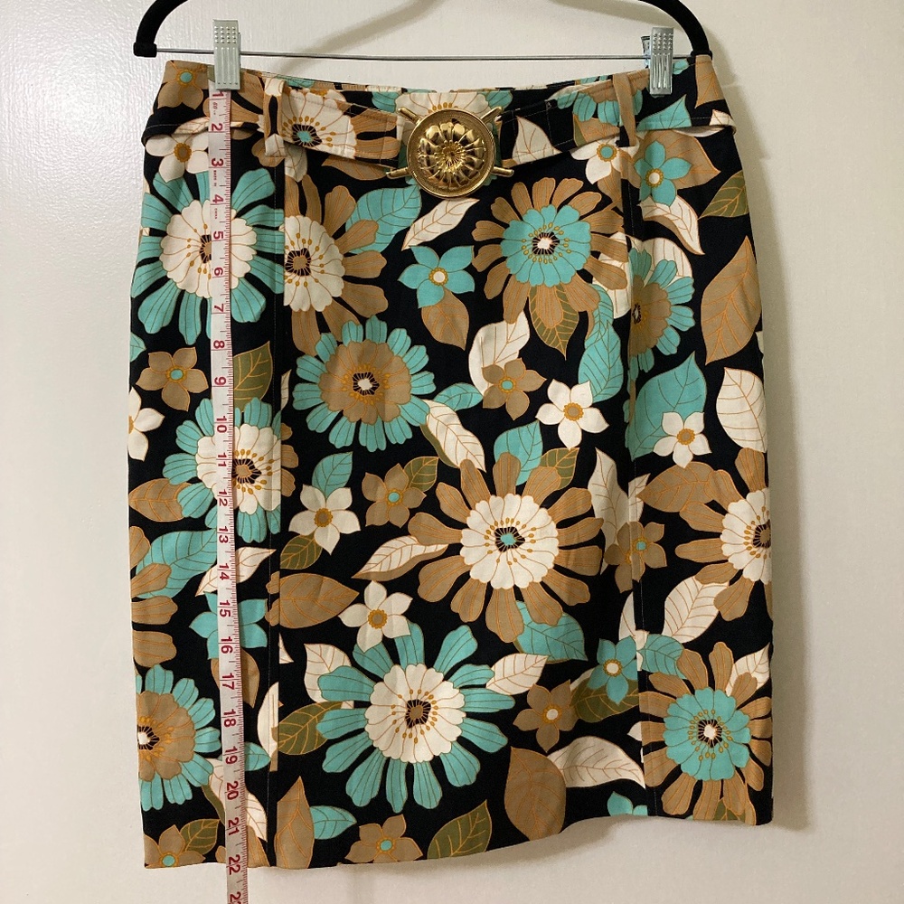 Floral pencil skirt Sz 8